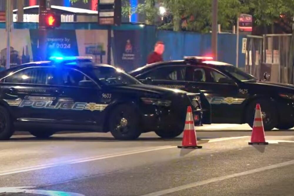 Policija na mjestu događaja, Foto: Screenshot/Youtube