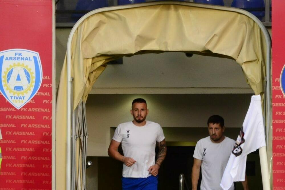 Radule Živković i Jasmin Muhović uoči finala Kupa protiv Sutjeske, Foto: FSCG