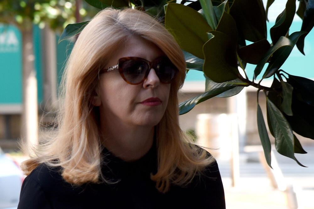 Mitrović pri dolasku na današnje suđenje, Foto: Luka Zeković