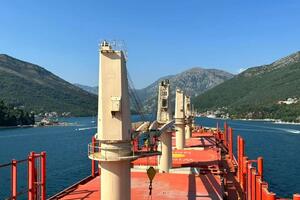The ship "Kotor" sailed into its home port for the first time