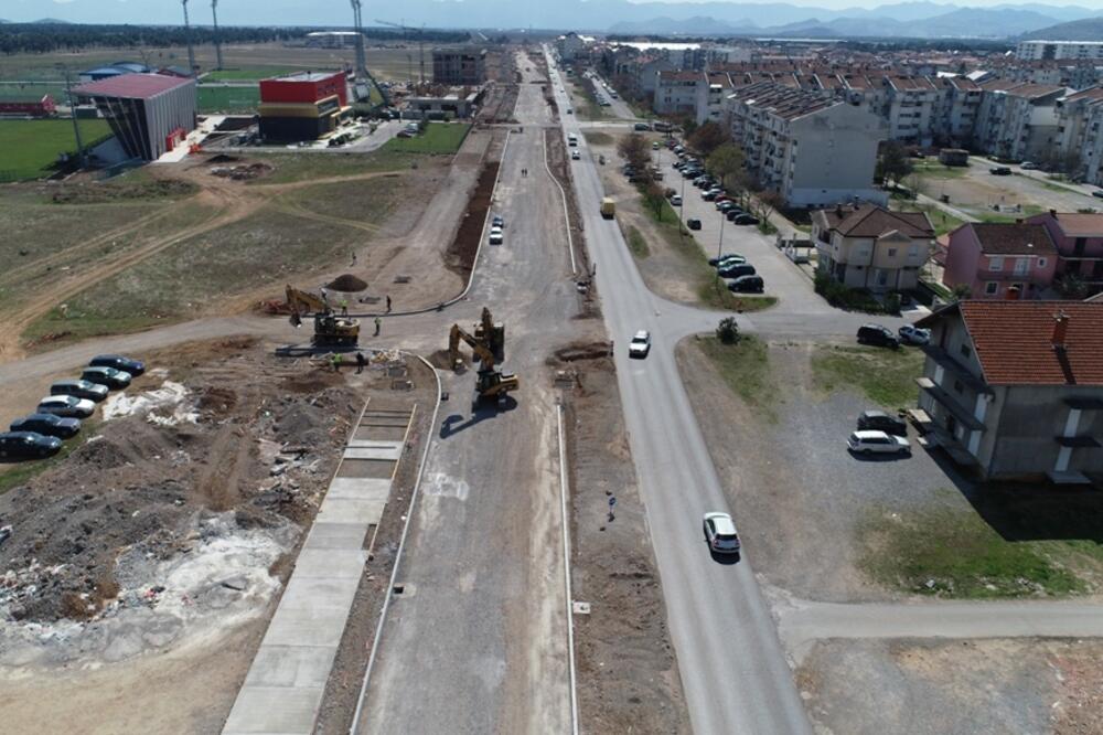 Vrijednost ugovora 4,59 miliona: Bulevar Veljka Vlahovića, Foto: Glavni grad