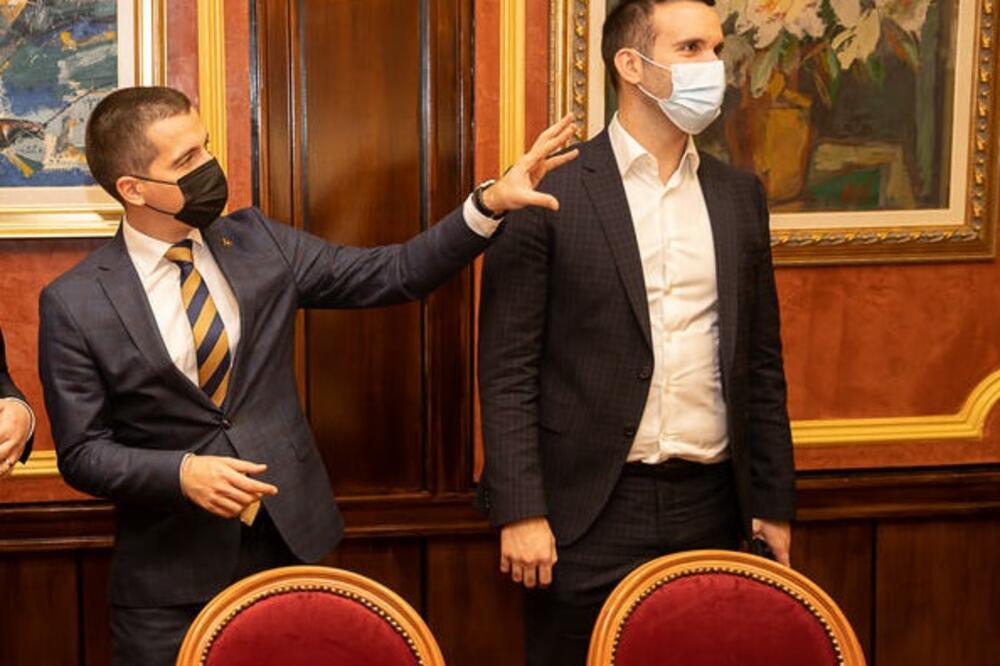 Bečić i Spajić, Foto: Gov.me