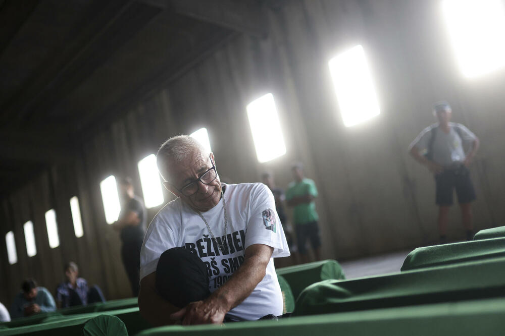 Juče u Potočarima, Foto: Beta/AP