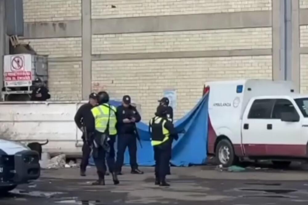 Policija na mjestu događaja, Foto: Screenshot/Youtube