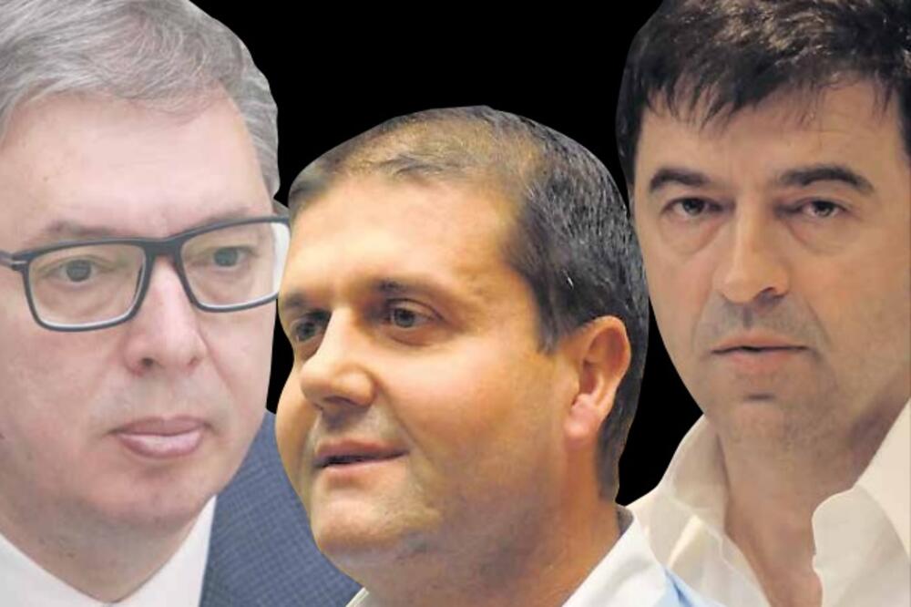 Vučić, Šarić i Subotić, Foto: Vijesti