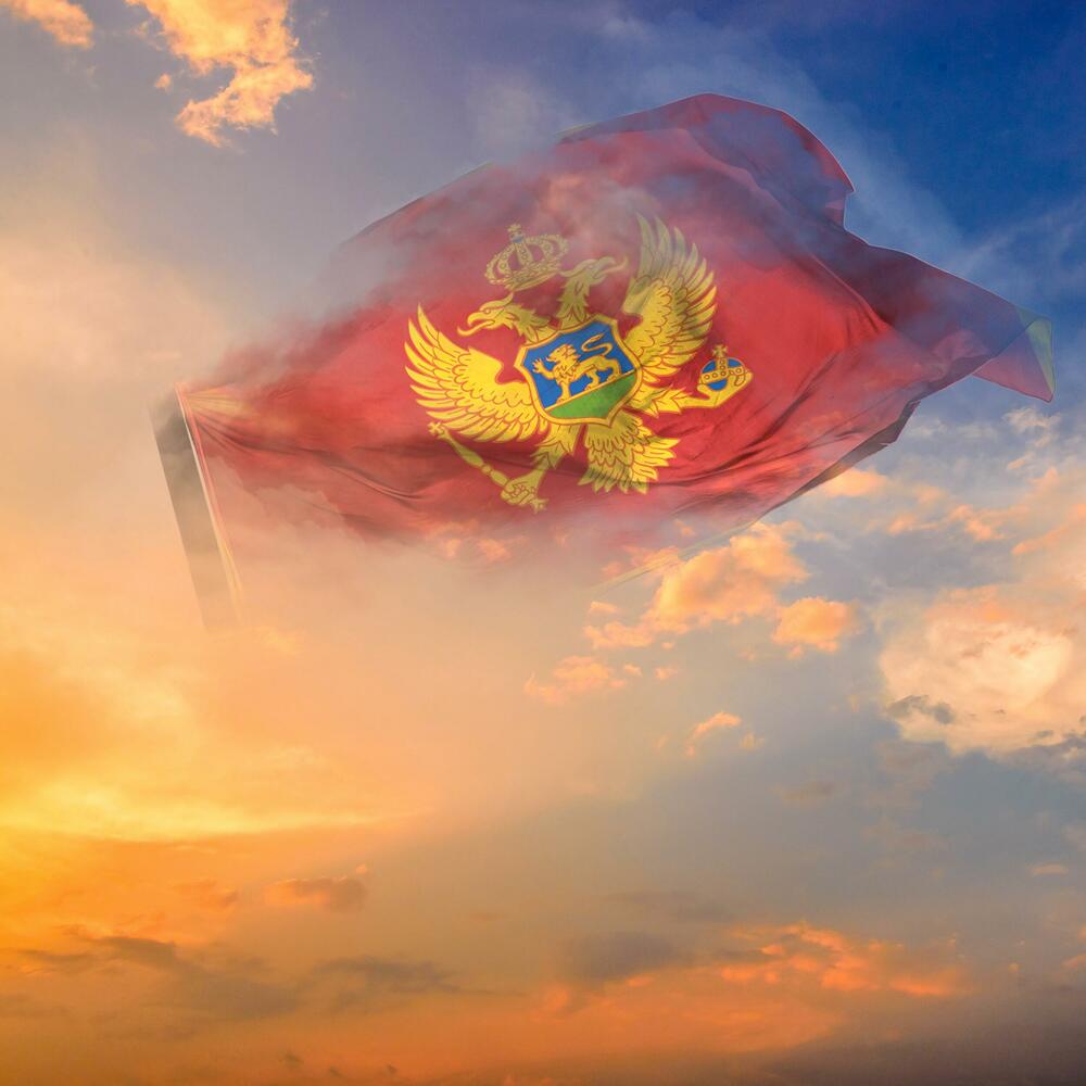 Crna Gora, zastava Crne Gore, Crna Gora zastava