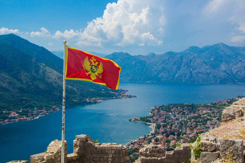 Montenegro strategic position at the sea