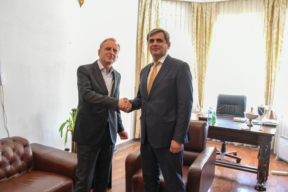 Reintjes i Ibrahimović, Foto: Bošnjačka stranka