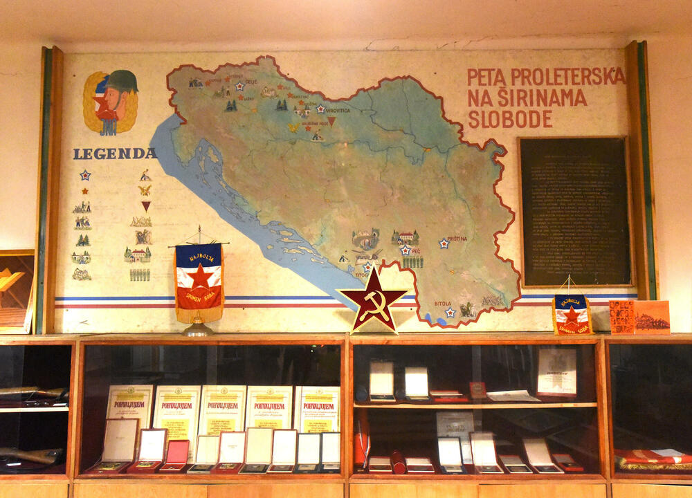 Mapa Pete proleterske