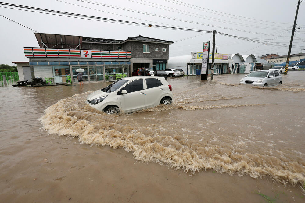 Poplave u Južnoj Koreji, Foto: REUTERS