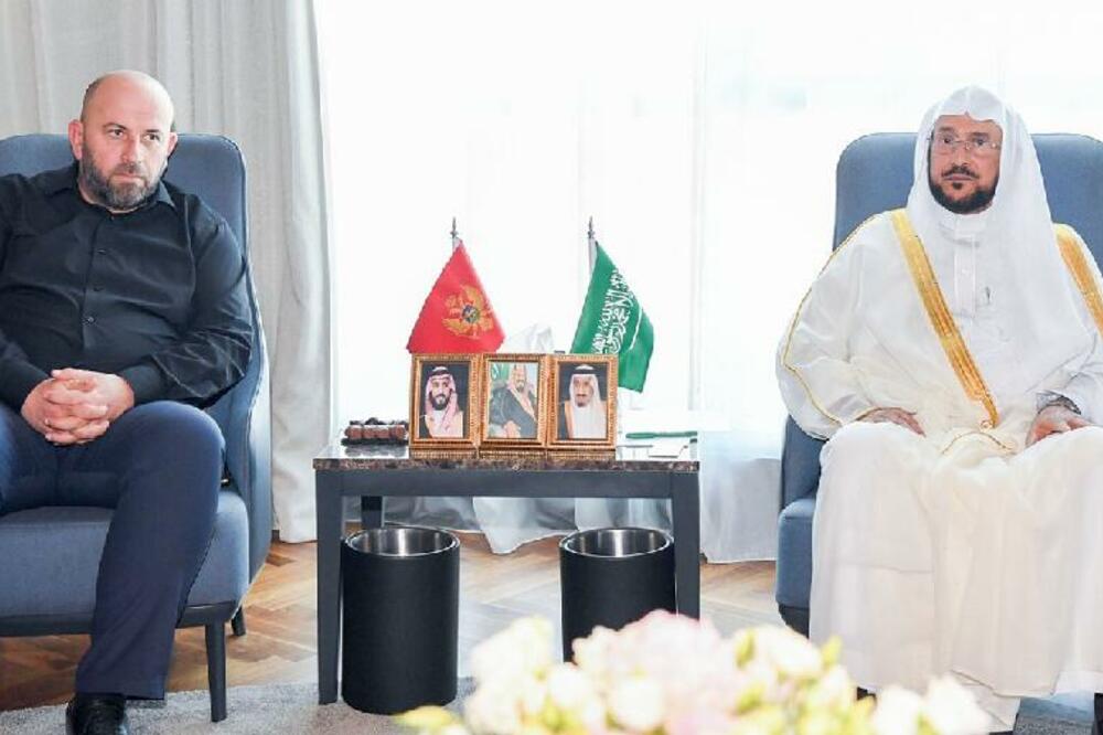 Fejzić i Latif bin Abdul-Aziz Al Šeik, Foto: Rifat Fejzić/Twitter