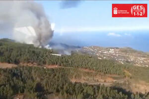 VIDEO Na ostrvu La Palma u nekoliko sati izgorjelo više od 2.000...