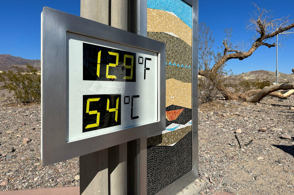 Detalj iz Doline smrti u SAD, Foto: Reuters