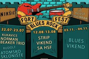 Fort bluz rok fest: Vikend uz Atomsko sklonište, Normana Bikera,...