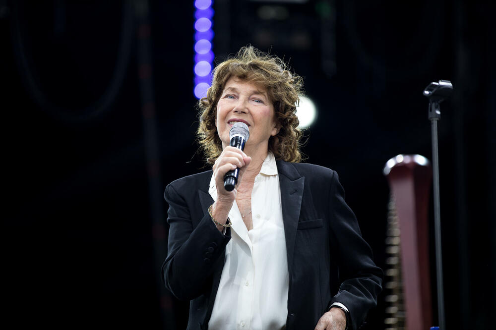 Birkin na koncertu u Nionu, 2019., Foto: Shutterstock