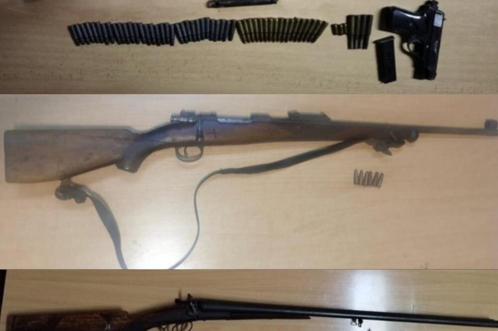 Oduzeto oružje, Foto: Uprava policije