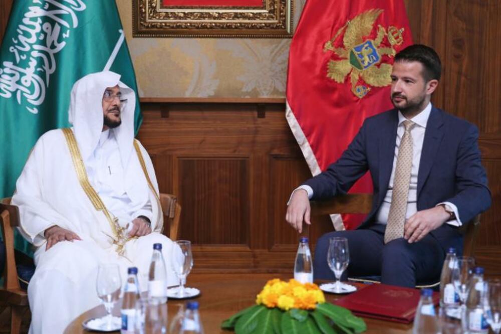 Abdullatif bin Abdulaziz Al-Sheikh i Milatović, Foto: Predsjednik Crne Gore
