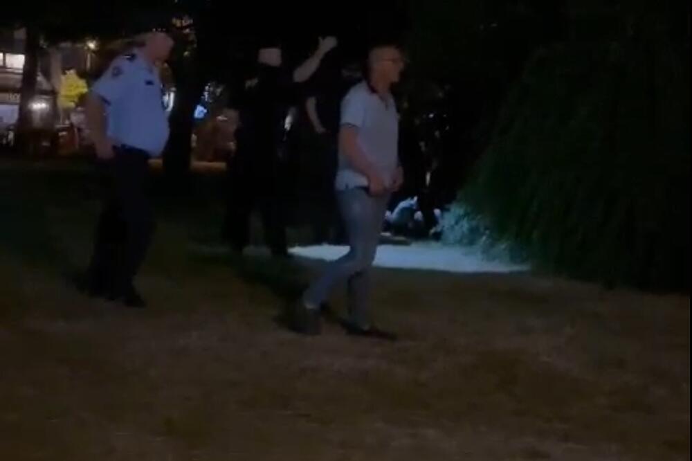 Hapšenje osumnjičenog, Foto: Screenshot