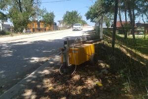 Traffic lights on Bojana remained without color