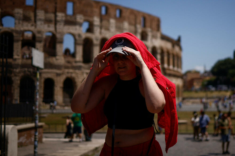 Usljed vrućina obilasci Rima su nepodnošljivi, Foto: REUTERS
