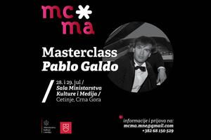 Španski pijanista Pablo Galdo na Cetinju: Majstorska radionica 28....