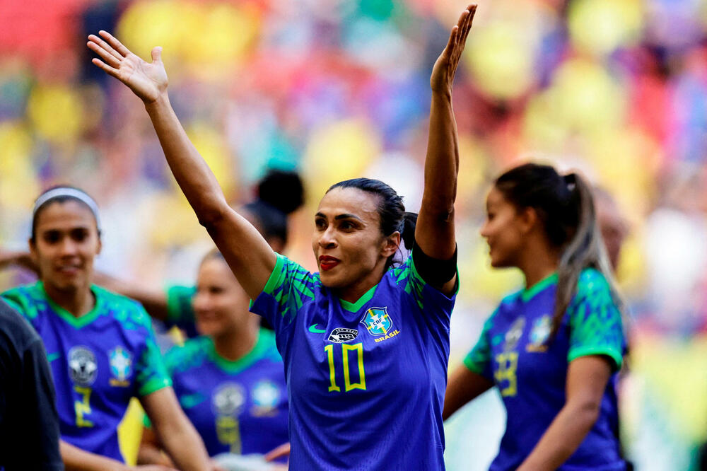 Marta tokom pripremnih utakmica Brazila za SP, Foto: Reuters