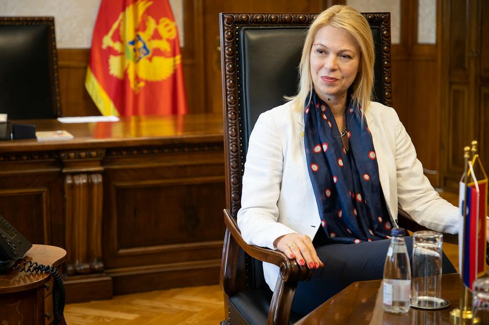 Danijela Đurović, Foto: Skupština Crne Gore