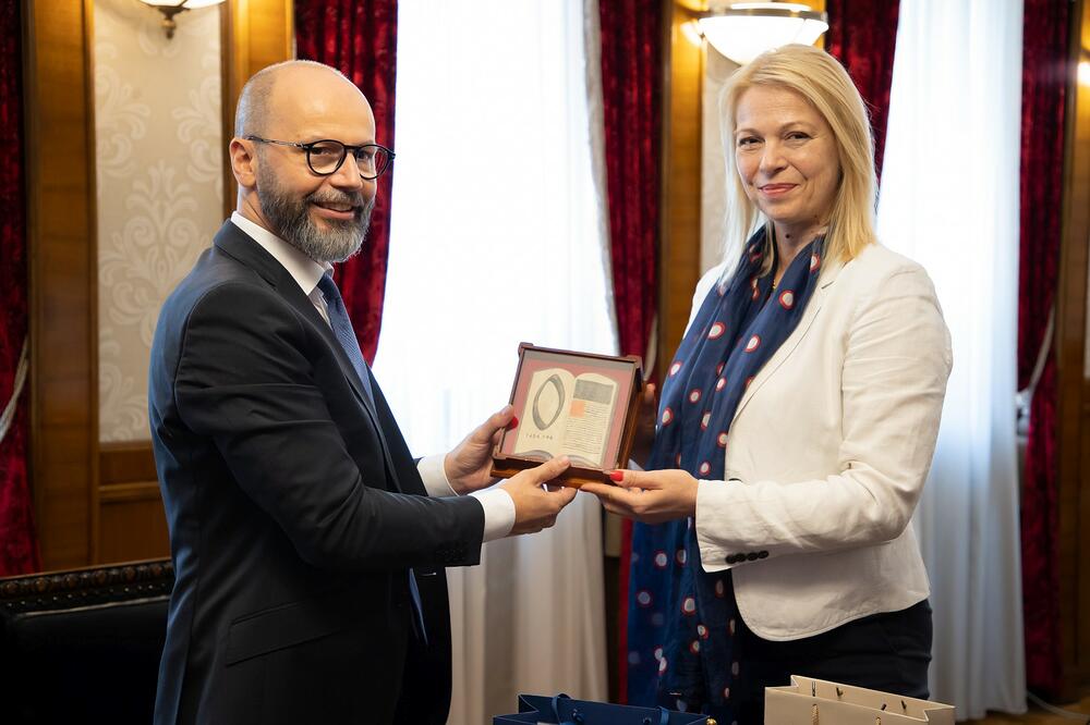 Presker i Đurović, Foto: Skupština Crne Gore