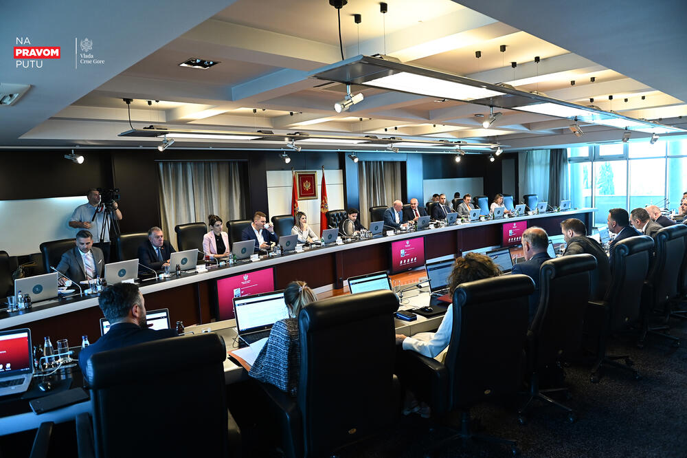 Sa sjednice Vlade, Foto: Vlada Crne Gore