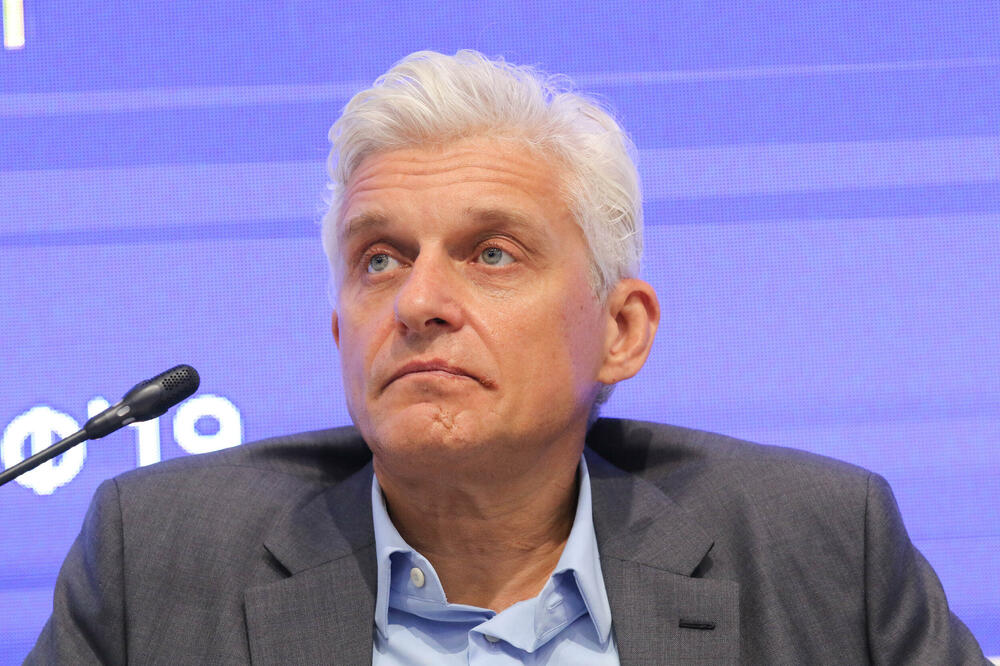 Tinkov na Međunarodnom ekonomskom forumu u Sankt Peterburgu 2019., Foto: Shutterstock