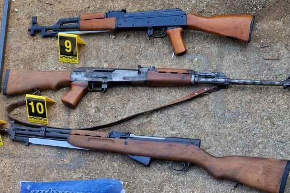 Oduzeto oružje, Foto: Uprava policije