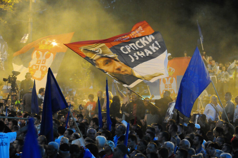 Support rally for Ratko Mladić in Belgrade, Photo: Shutterstock
