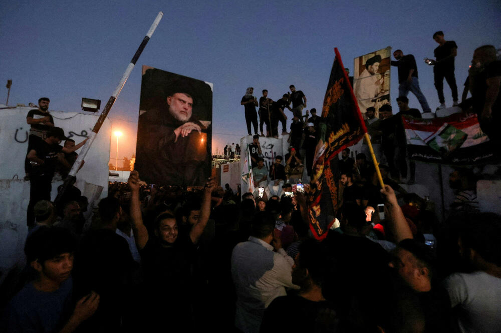 Sa protesta u Bagdadu, Foto: Reuters