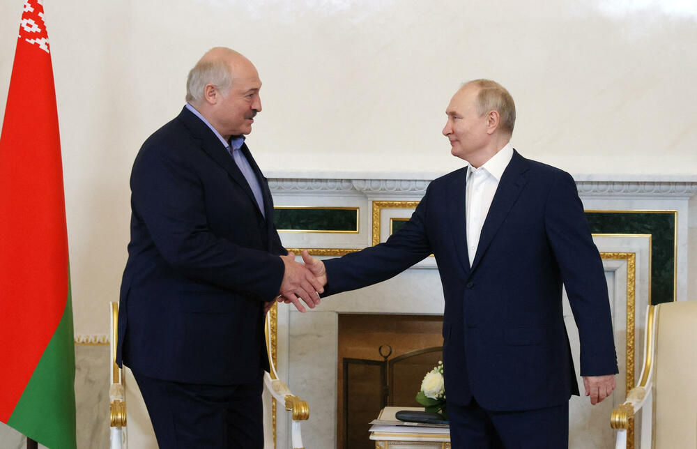 Aleksandar Lukašenko, Vladimir Putin