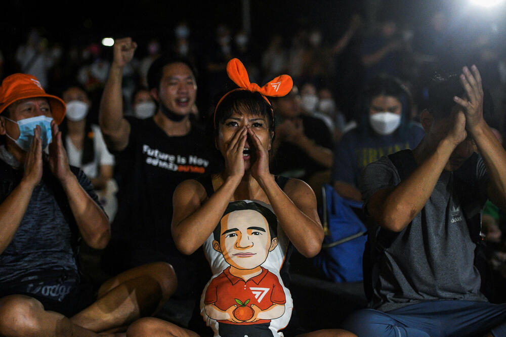 Sa protesta pristalica Pita Limdžaroenrata, Foto: Reuters