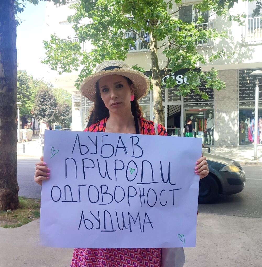 <p>Cilj protesta jeste poboljšanje životne sredine kako na području rijeke Gračanice tako i širom teritorije grada pod Trebjesom, jer, kako reče Ivane Čogurić iz Ecopatritizma, poražvajuća je situacija na terenu</p>