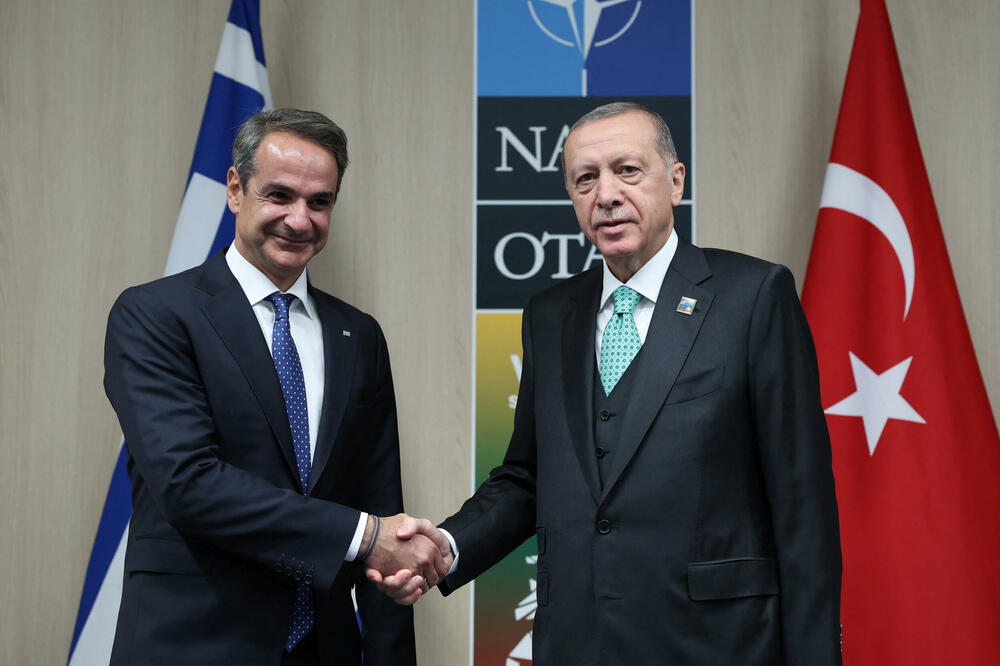 Micotakis i Erdogan, Foto: Reuters