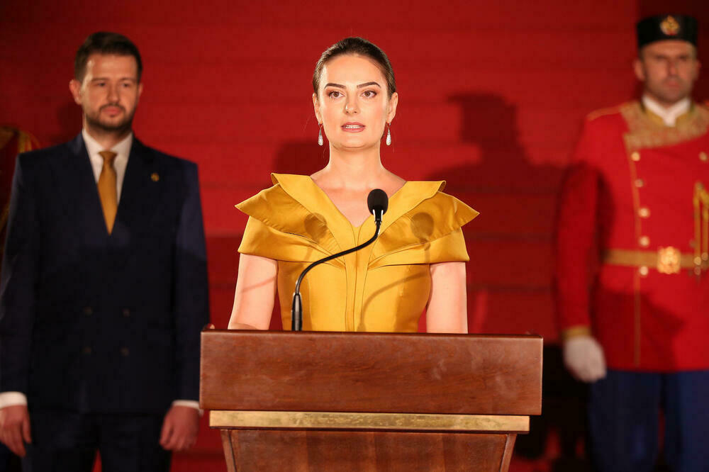 Govorila na prijemu povodom Dana državnosti: Milena Milatović, Foto: Služba za informisanje Predsjednika