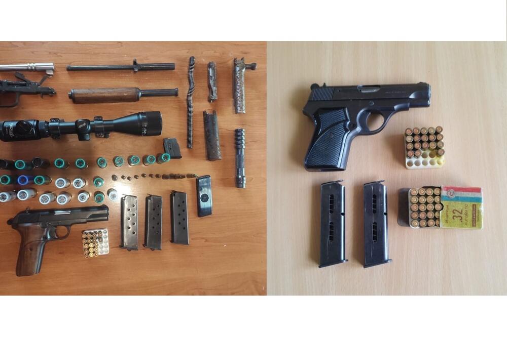 Oduzeti predmeti, Foto: Uprava policije