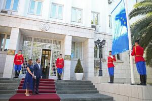 Zastava EU pred zgradom Predsjednika, Milatović: Crna Gora ima...