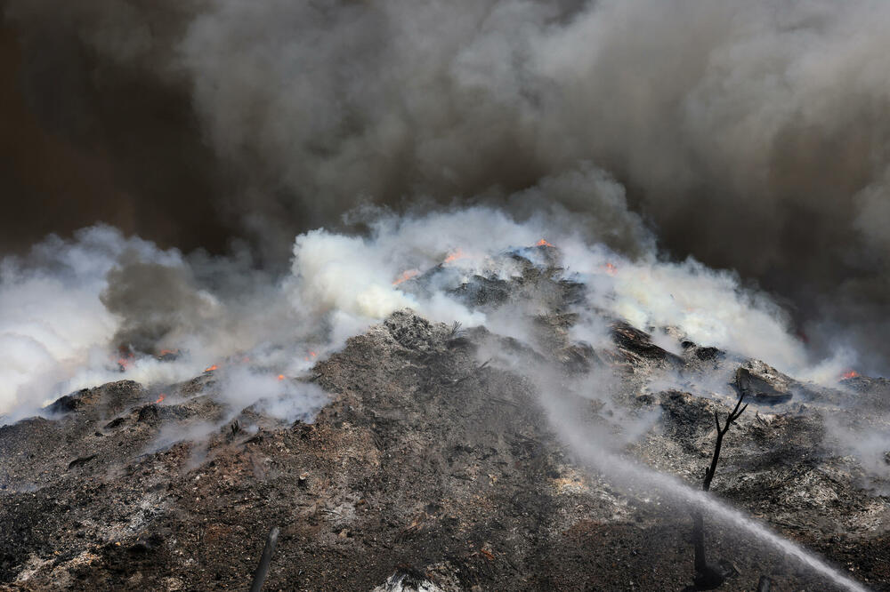 Jedan od požara u Grčkoj, Foto: Reuters