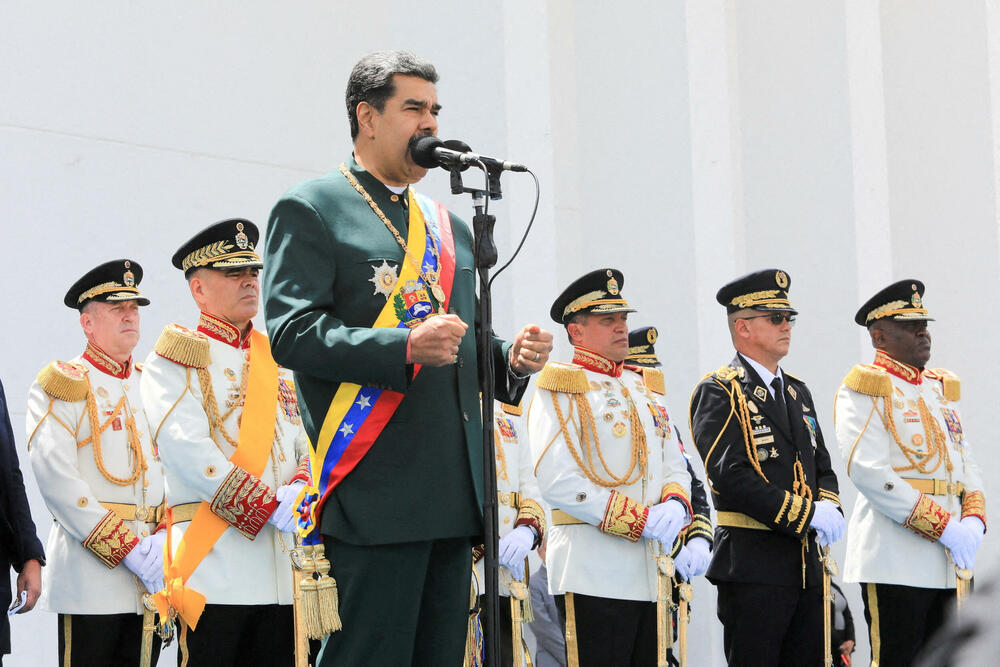 Nikolas Maduro na paradi povodom obilježavanja Dana nezavisnosti 5. jula 
