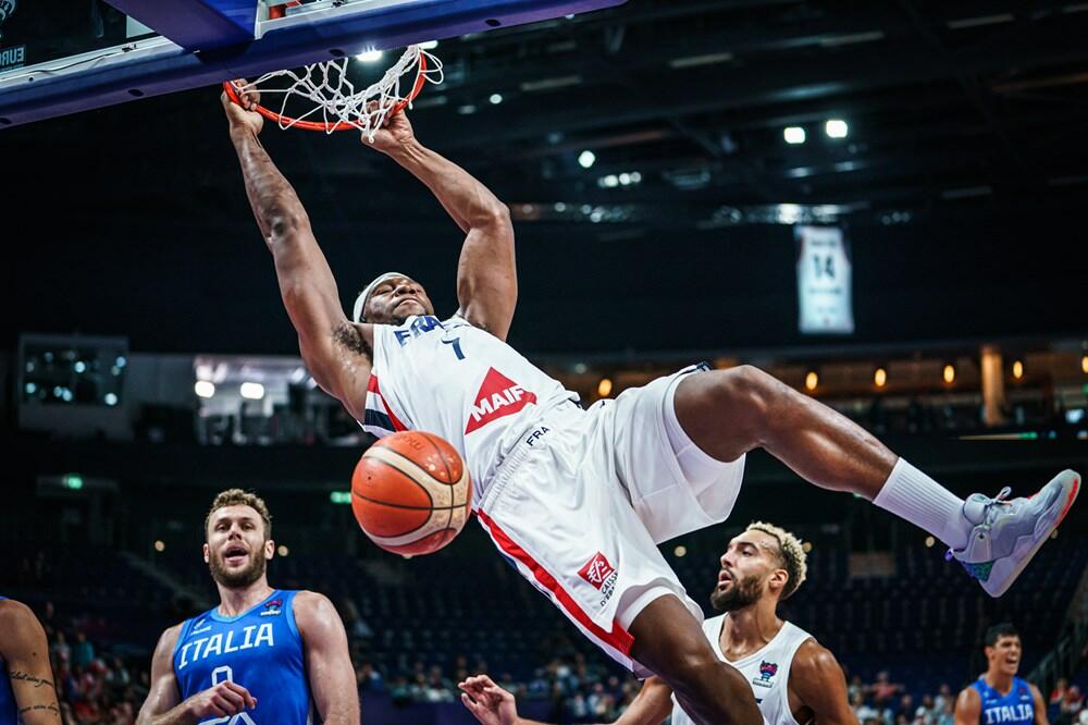 Geršon Jabusele je predvodio "trikolore" do pobjede u prvom test meču, Foto: FIBA Eurobasket