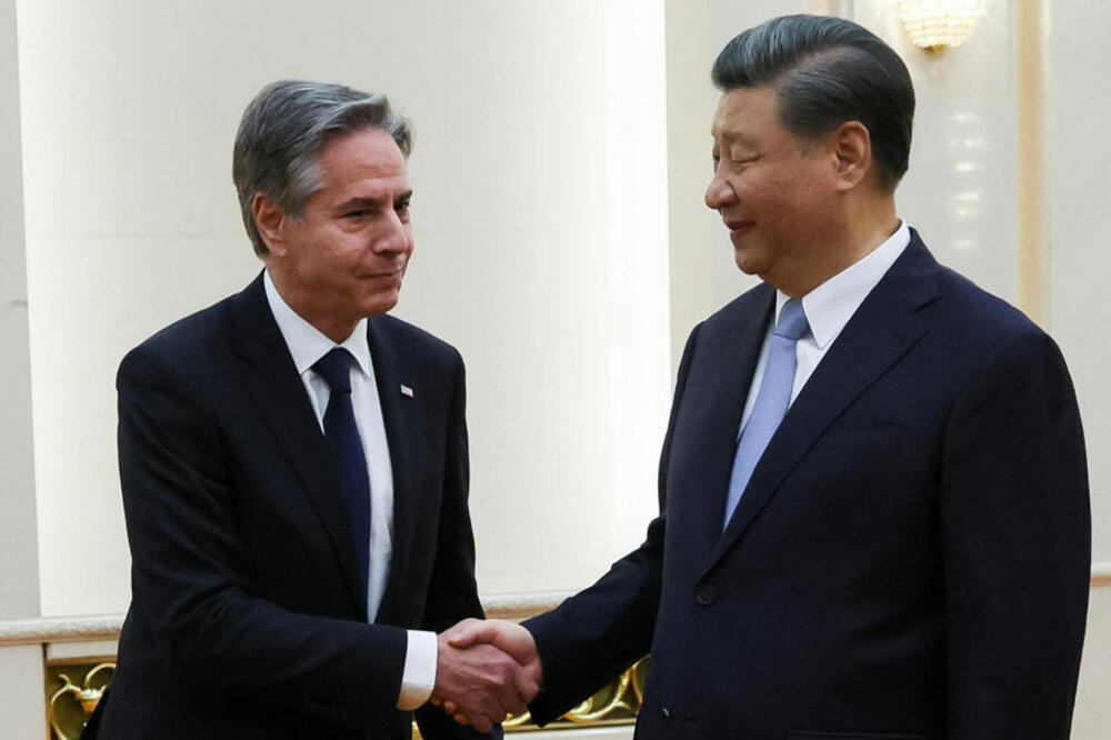 Blinken i Si tokom nedavnog susreta, Foto: Reuters