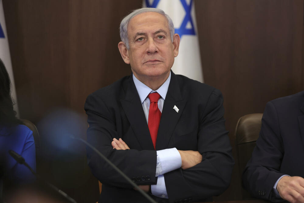 Benjamin Netanjahu na sjednici vlade