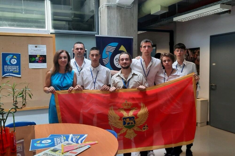 Crnogorski tim na Međunarodnoj ekonomskoj olimpijadi, Foto: JU Centar za stručno obrazovanje
