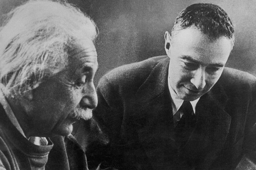 Albert Ajnštajn i Robert Openhajmer sarađivali su na Institutu za napredne studije na Prinstonu, Foto: Getty Images/Keystone-France