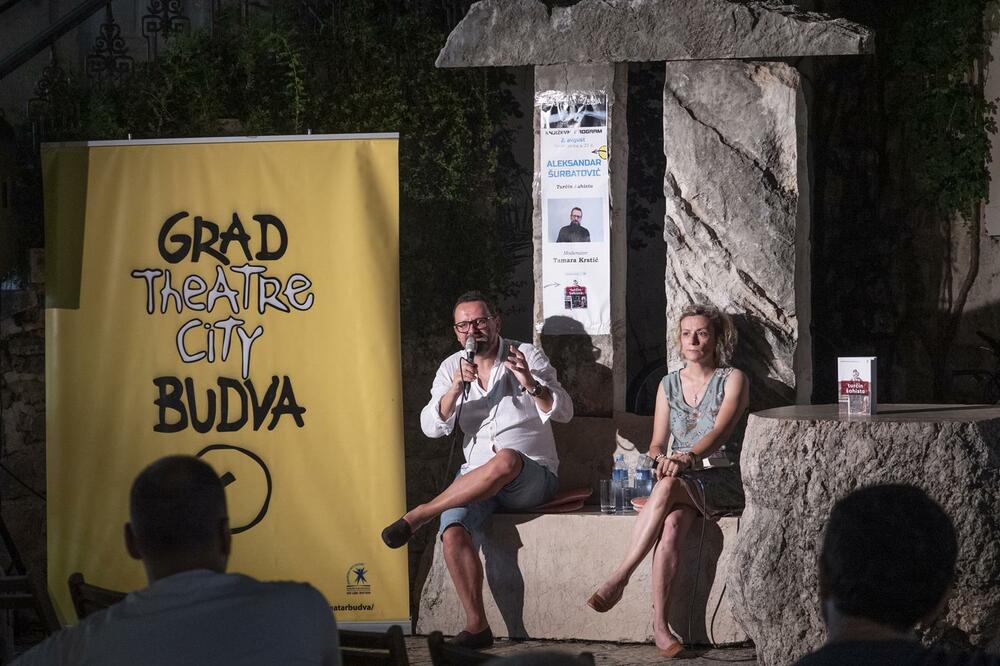 Šurbatović i Krstić, Foto: Grad Teatar Budva