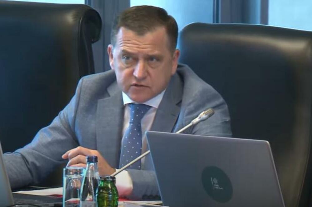 Vojinović na sjednici, Foto: Printscreen YouTube