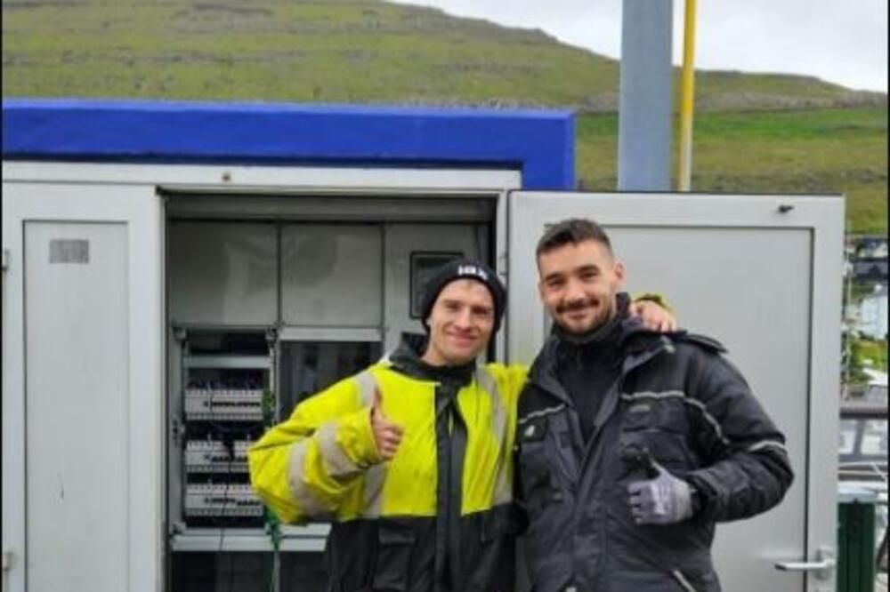 Danijelsen i Joensen na radnom mjestu, Foto: KI_Klaksvik (Twitter)